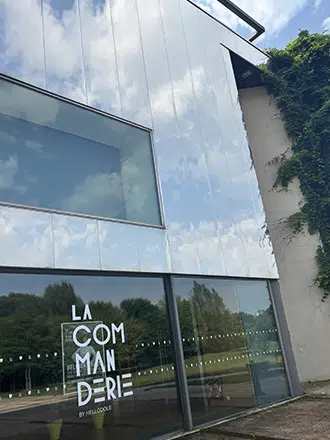 signalétique salle de spectacle La Commanderie Dole