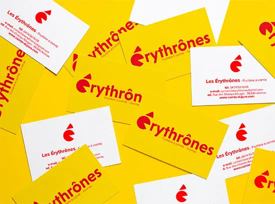 carte de visite impactante