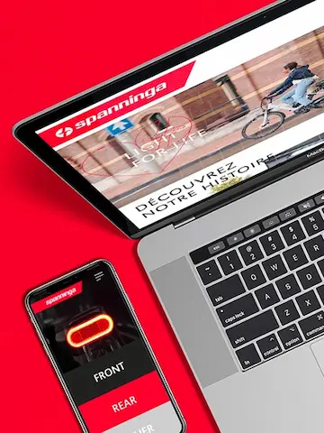 Spanninga website and VR app